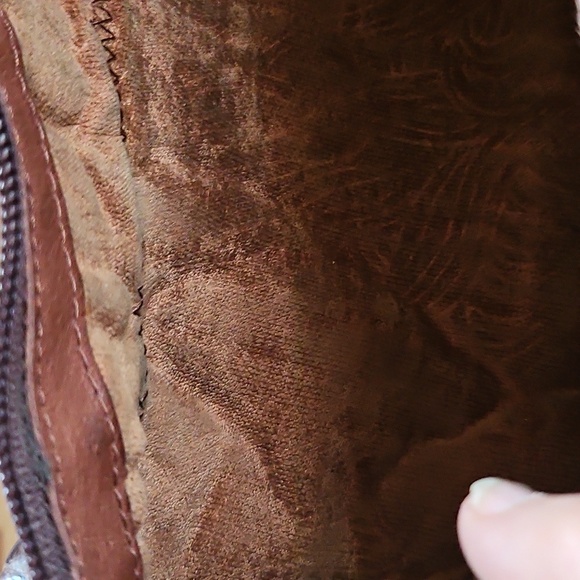 BORN CROWN Brown Distressed Leather Tall Riding Equestrian Boot W22541 SZ 7.5M - Picture 14 of 15